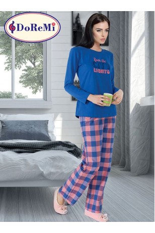 002-000263 DoReMi Royal Rain Bayan Pijama Takımı