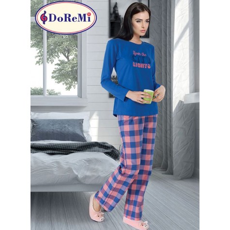 002-000263 DoReMi Royal Rain Bayan Pijama Takımı