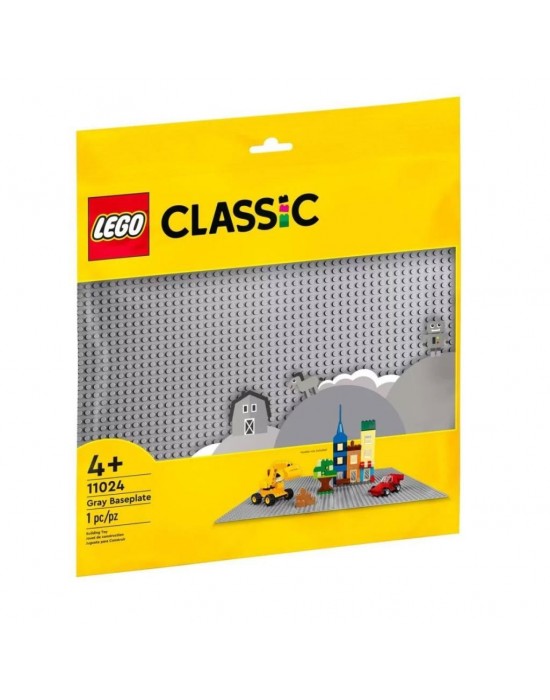 11024 LEGO® Classic Gri Taban 1 parça +4 yaş